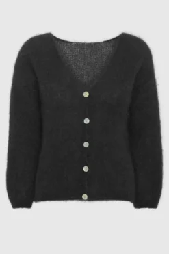 Americandreams - Cornelia mohairneuletakki, black