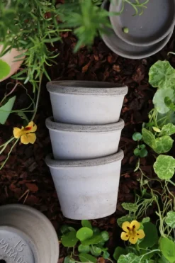 Bergs Potter - ruukku Parade RAW Grey, Ø 13 cm