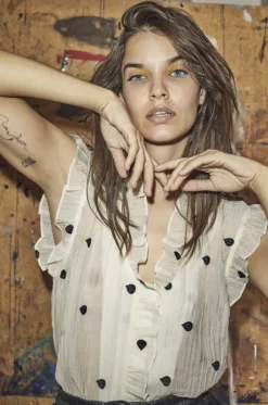 co'couture - DropCC top, off white