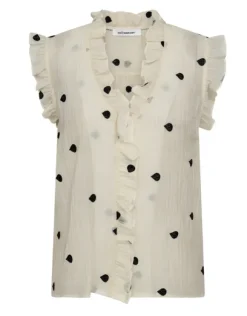 co'couture - DropCC top, off white