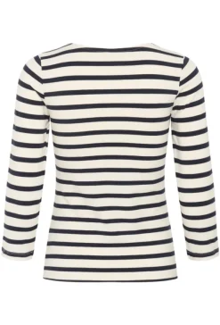 Emel t-paita, navy and white stripe