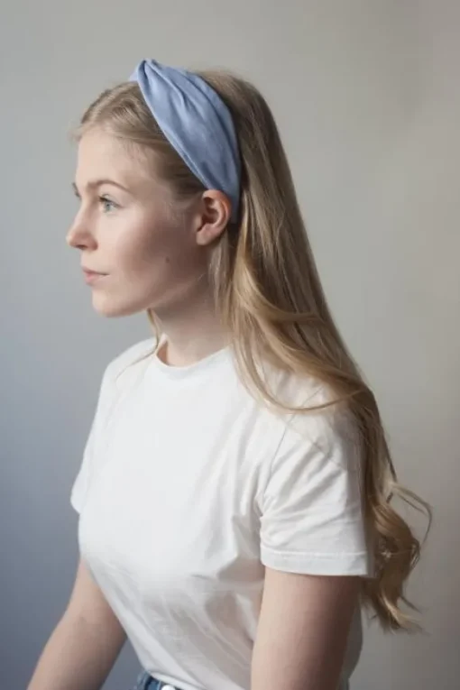 Gauhar - hiuspanta leveä, denim