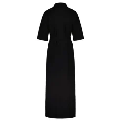 Gauhar - Pique mekko, black