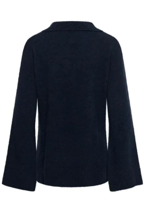 Huxi V-neck neule, tummansininen