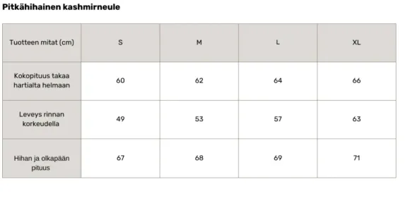 Karlee cashmere neule, greige