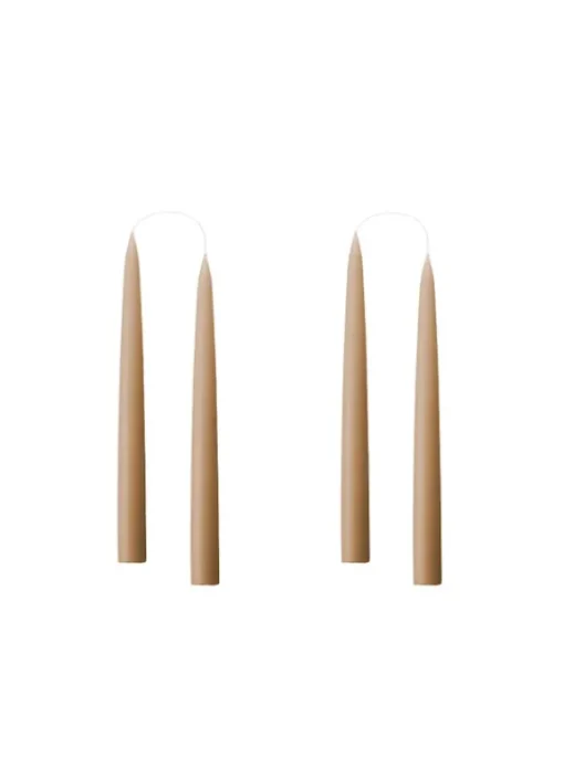 Kruunukynttilä lyhyt 20cm nougat
