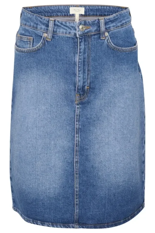 Leja farkkuhame, medium blue denim
