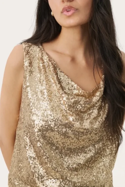 Malikka toppi, gold