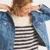 Nichole farkkutakki, medium blue denim