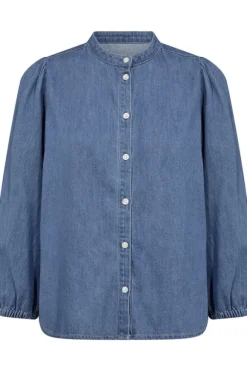 Nicolie paita, medium blue denim