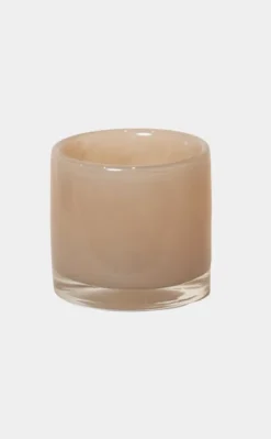 Nilla lasilyhty, light pink Ø8cm