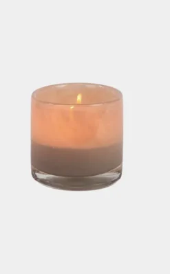 Nilla lasilyhty, light pink Ø8cm
