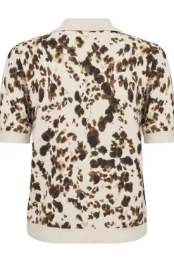 Nimra pusero kauluksilla, leopard print