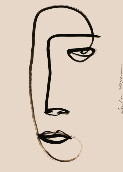 Paper Collective - Serious Dreamer juliste, 30x40cm