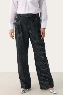 Part Two - Cherra pants, Dark navy pinstripe