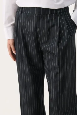 Part Two - Cherra pants, Dark navy pinstripe