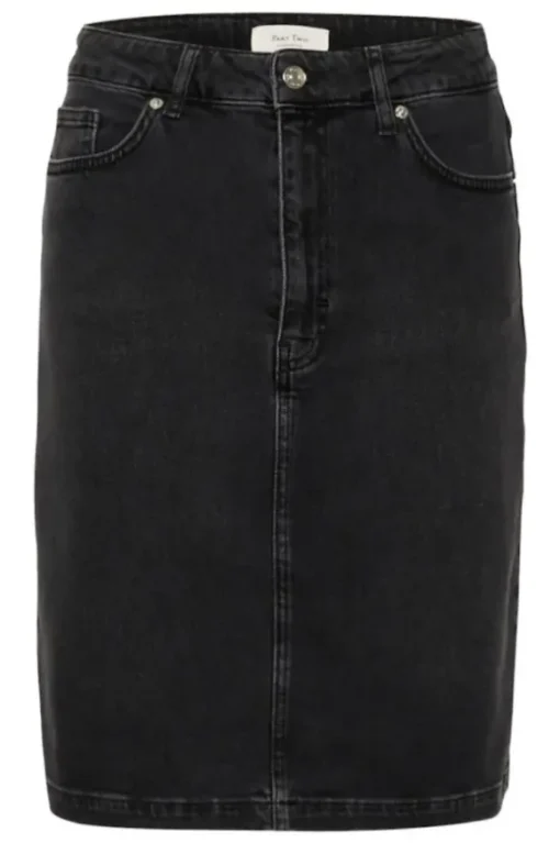 Part Two - Leja farkkuhame, washed black denim