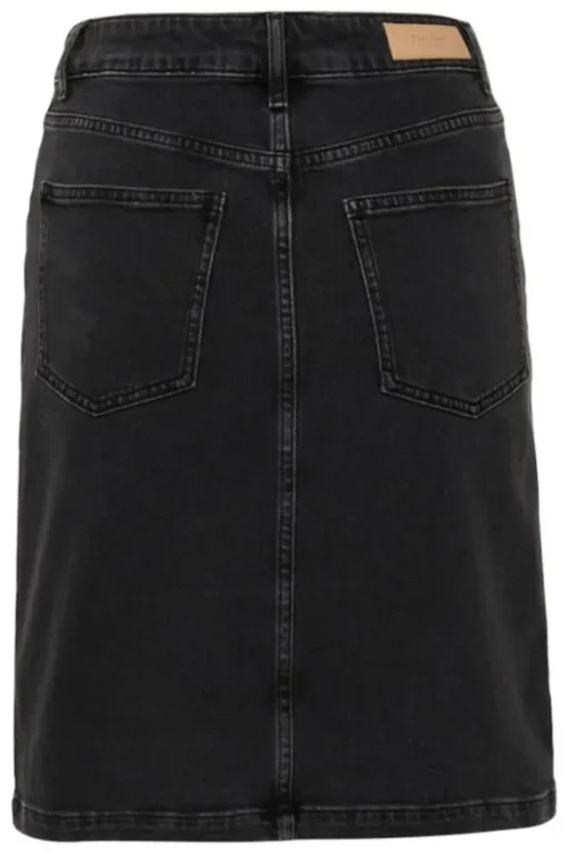 Part Two - Leja farkkuhame, washed black denim
