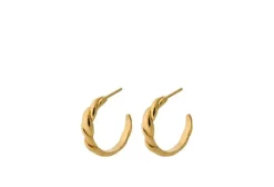 Pernille Corydon - Hana Earrings 22mm, kulta