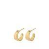 Pernille Corydon - Mini Ocean Shine korvakorut, kulta