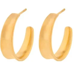 Pernille Corydon - Small Saga korvakorut, kulta