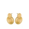 Pernille Corydon - Starlight Earrings 30mm, kulta