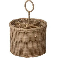 Rottinkikori aterimille Ø17cm, nature