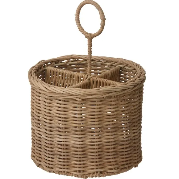 Rottinkikori aterimille Ø17cm, nature