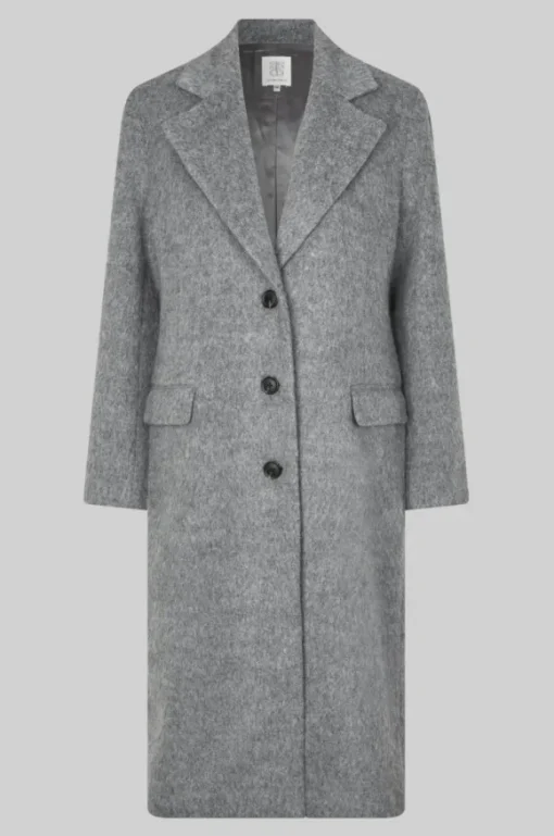 Sera villakangastakki, grey melange