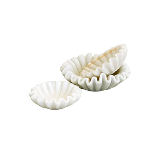 Snowdrops Copenhagen – Plisee marmorikulho, large