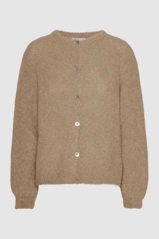 Susan neuletakki alpakkaa, medium brown