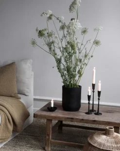 Tell Me More - Boule kynttilänjalka, musta S