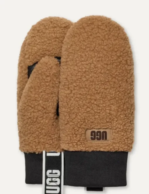 UGG Fluff käsineet, chestnut